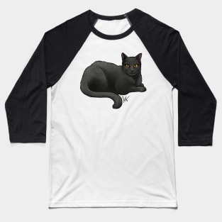 Cat - Bombay Cat Baseball T-Shirt